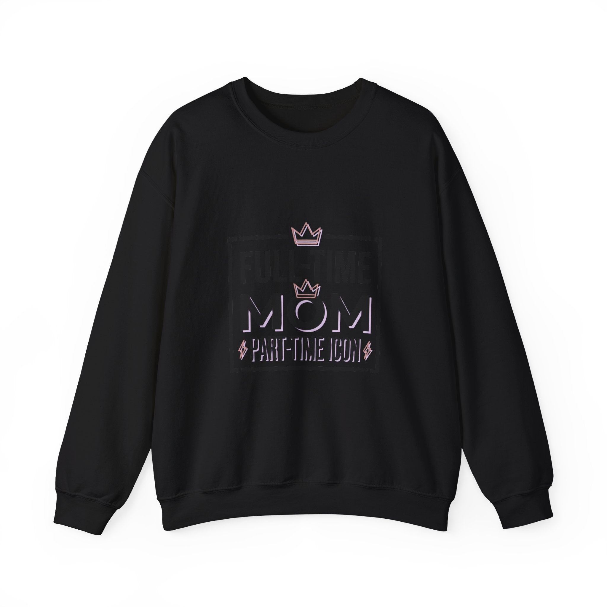 Full-Time Mom Crewneck Sweatshirt | mom life, streetwear mom