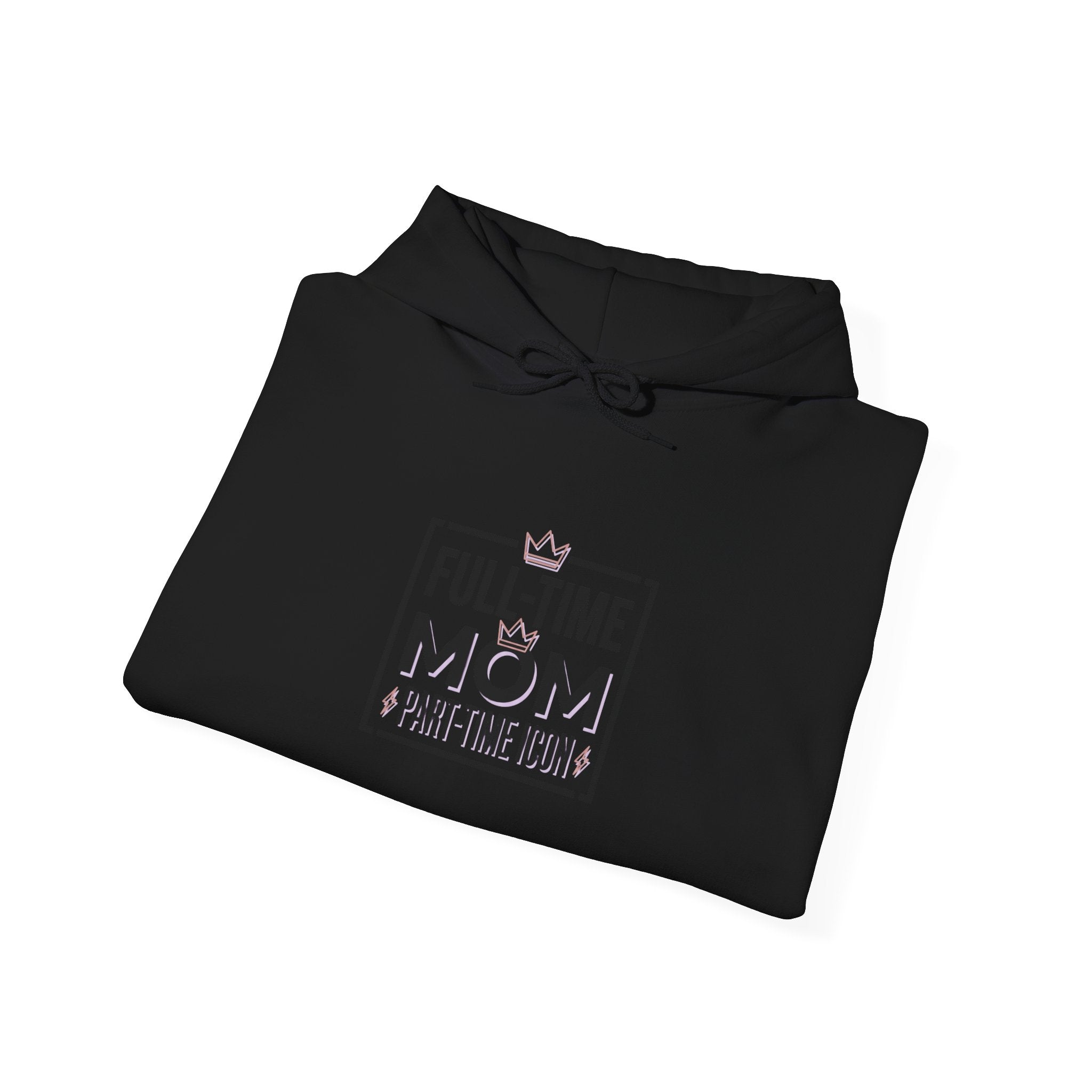Full-Time Mom Typography Hoodie | streetwear mom, cool mom