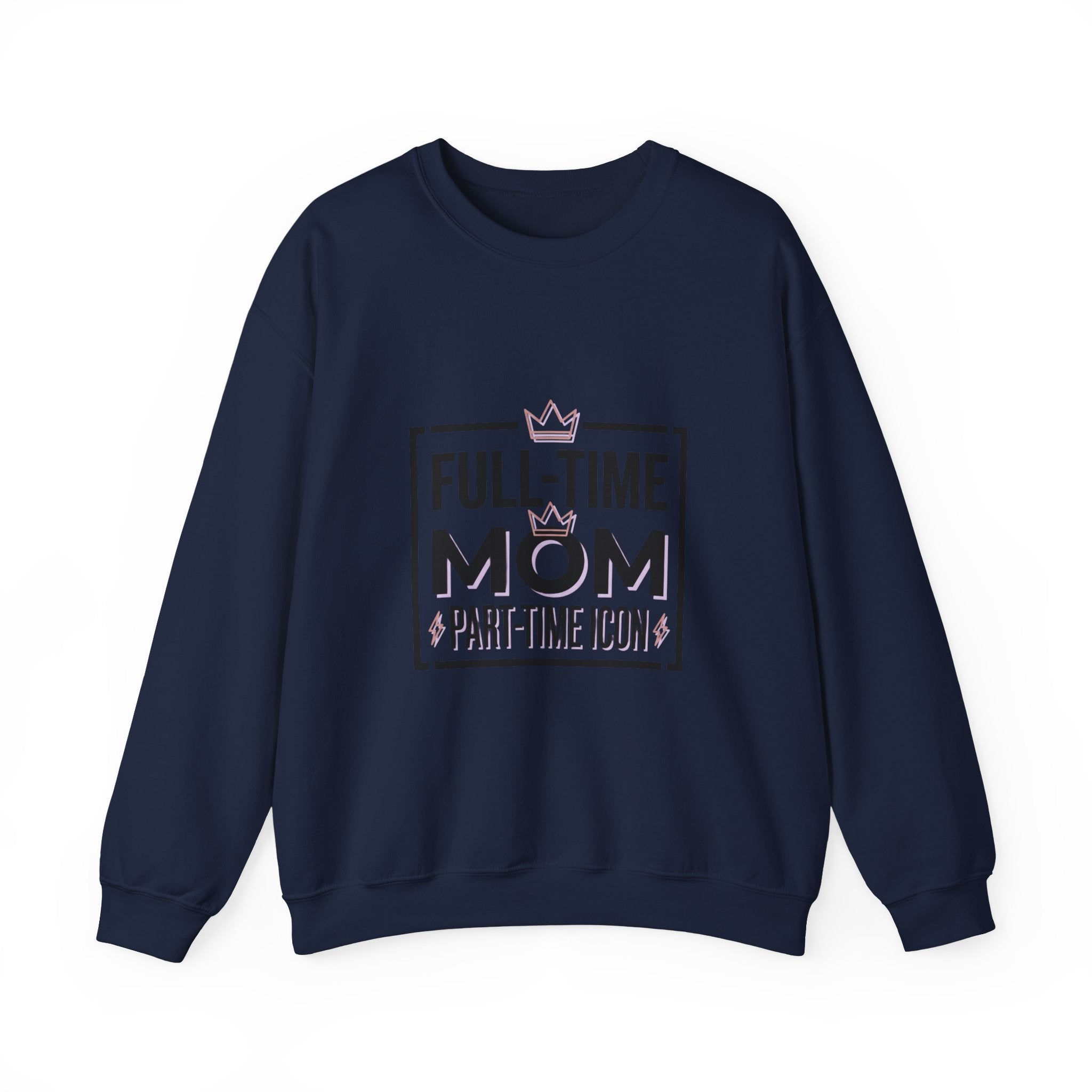Full-Time Mom Crewneck Sweatshirt | mom life, streetwear mom