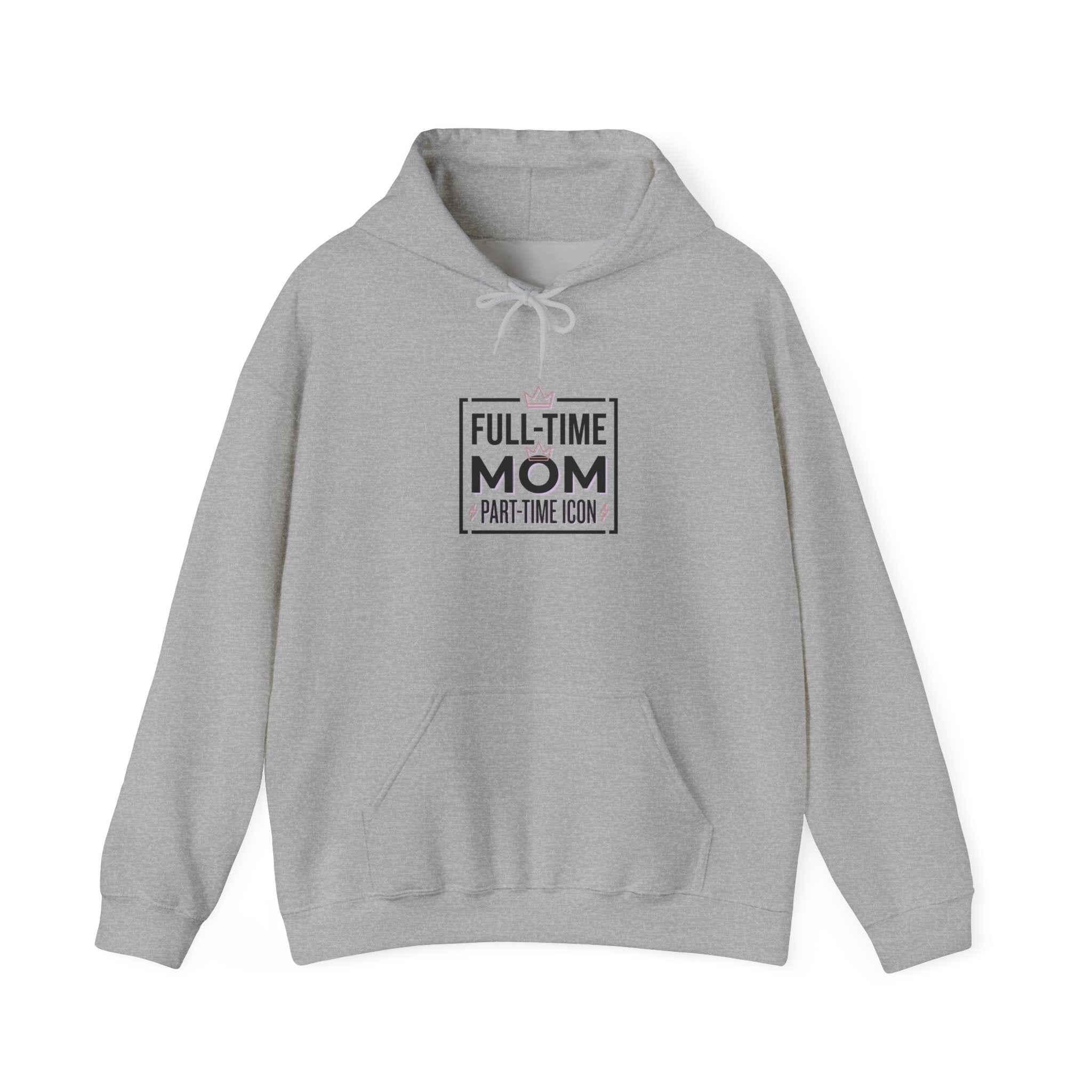 Full-Time Mom Typography Hoodie | streetwear mom, cool mom
