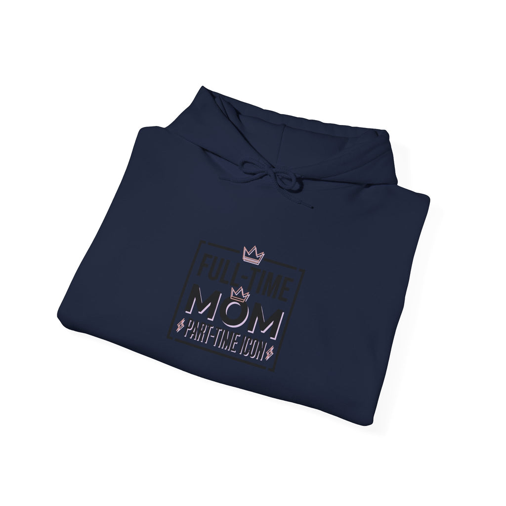 Full-Time Mom Typography Hoodie | streetwear mom, cool mom