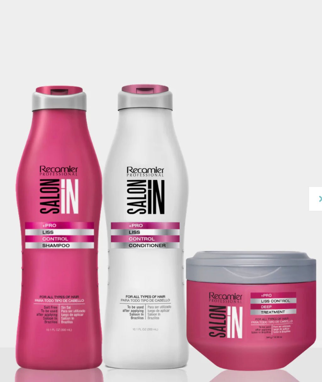 Liss Control Shampoo + Conditioner + Deep Mask SET